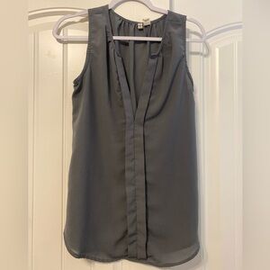 3/$15 Gray Women’s V-Neck Blouse